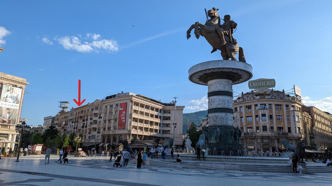 Main Square Apartment - Üsküp Dış mekan fotoğraf